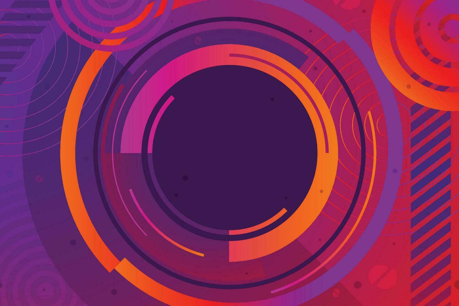 Abstract Circular Background , Colorful Abstract Circles. vector