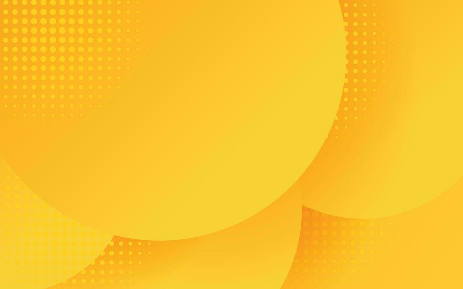 abstract orange background with circular shapes and halftone composition. vector illustration