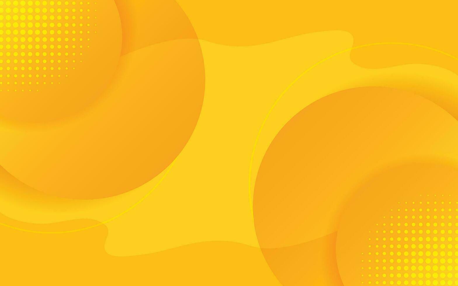 Fluid yellow gradient shapes composition. for presentation design. Vermilion base for website, print, base for banners, wallpapers, business cards, brochure, banner, calendar, graphic vector