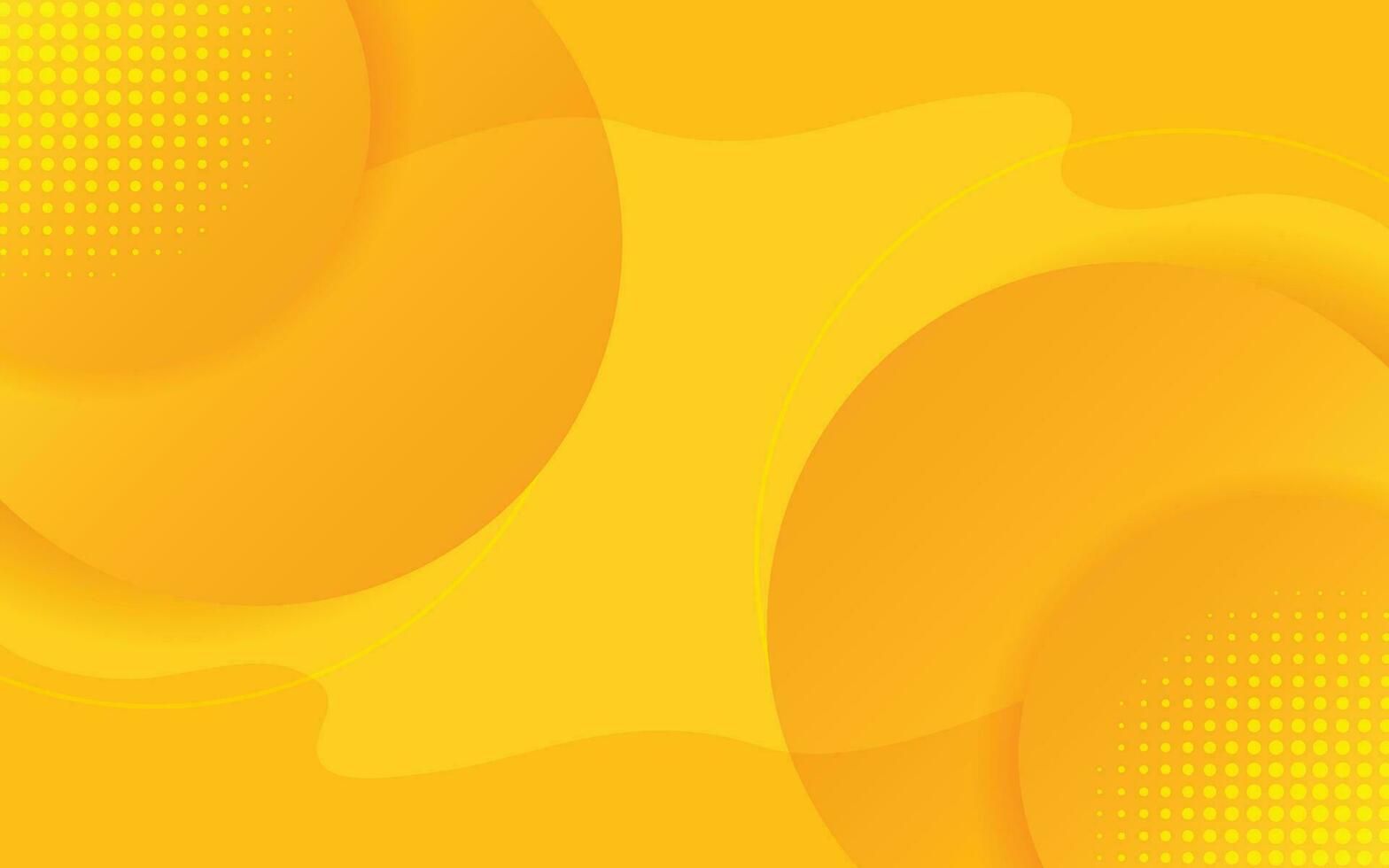 Fluid yellow gradient shapes composition. for presentation design. Vermilion base for website, print, base for banners, wallpapers, business cards, brochure, banner, calendar, graphic vector