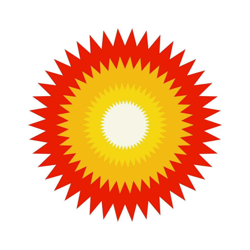 Exploding icon. Bombing sign. Vector. vector