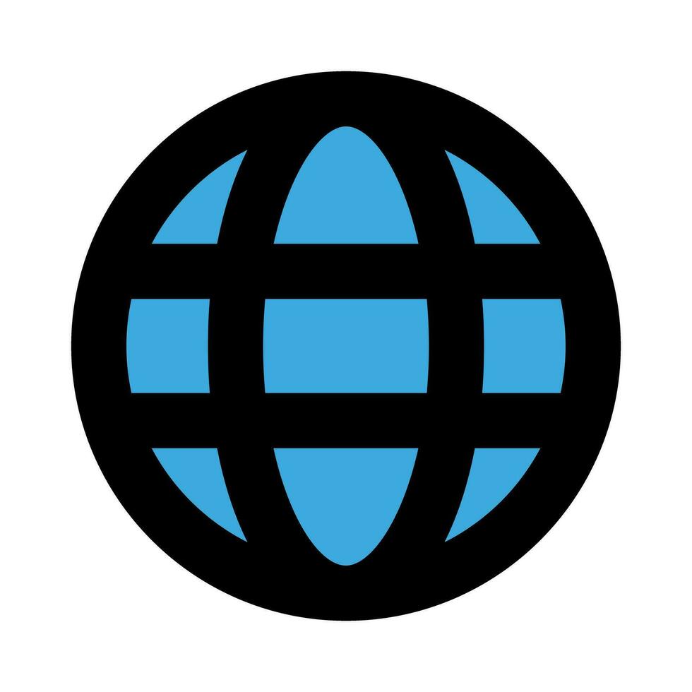 Web browser icon. Internet symbol. Vector. vector