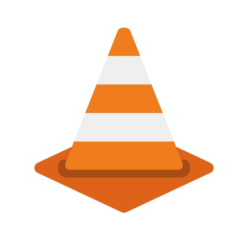 Traffic cone icon. Pylon. Witches' hats. Vector. vector