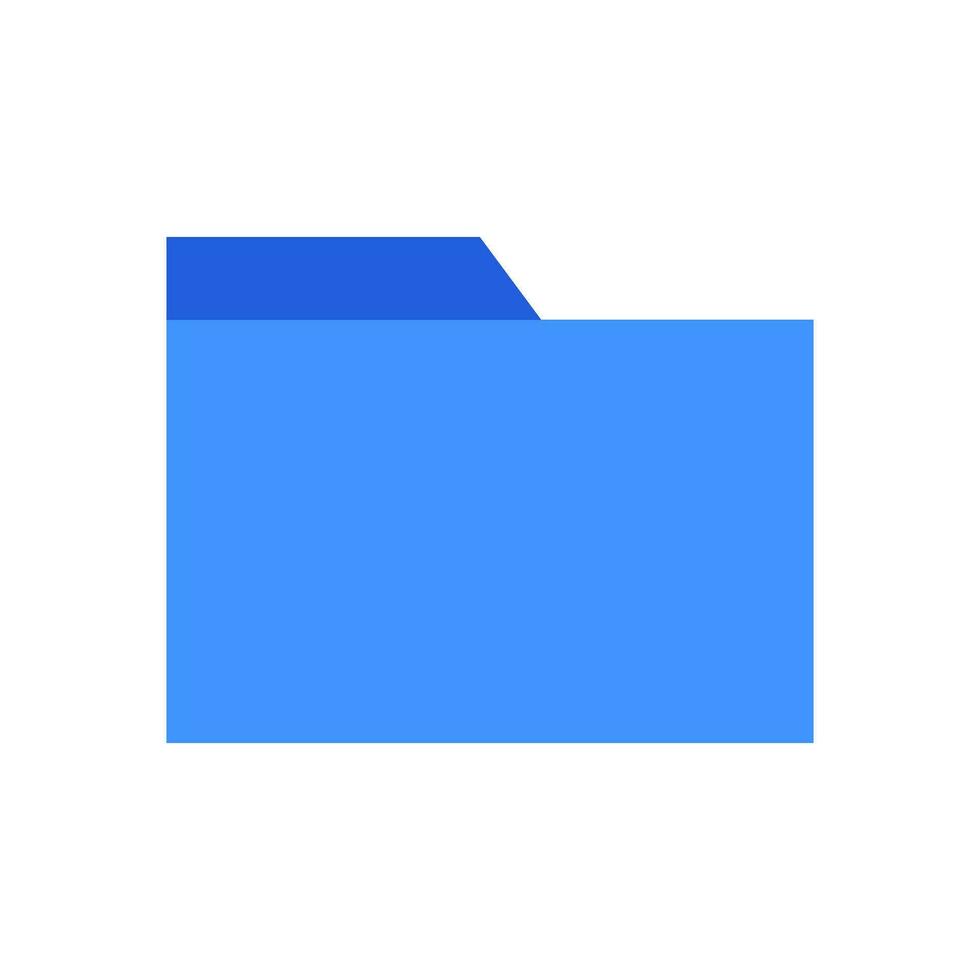 Blue computer file icon. File organization. Vector. 26530208 Vector Art ...