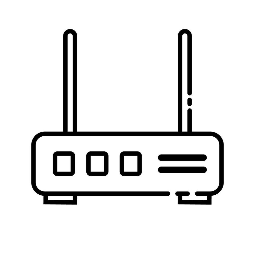 Internet red Wifi icono. vector. vector