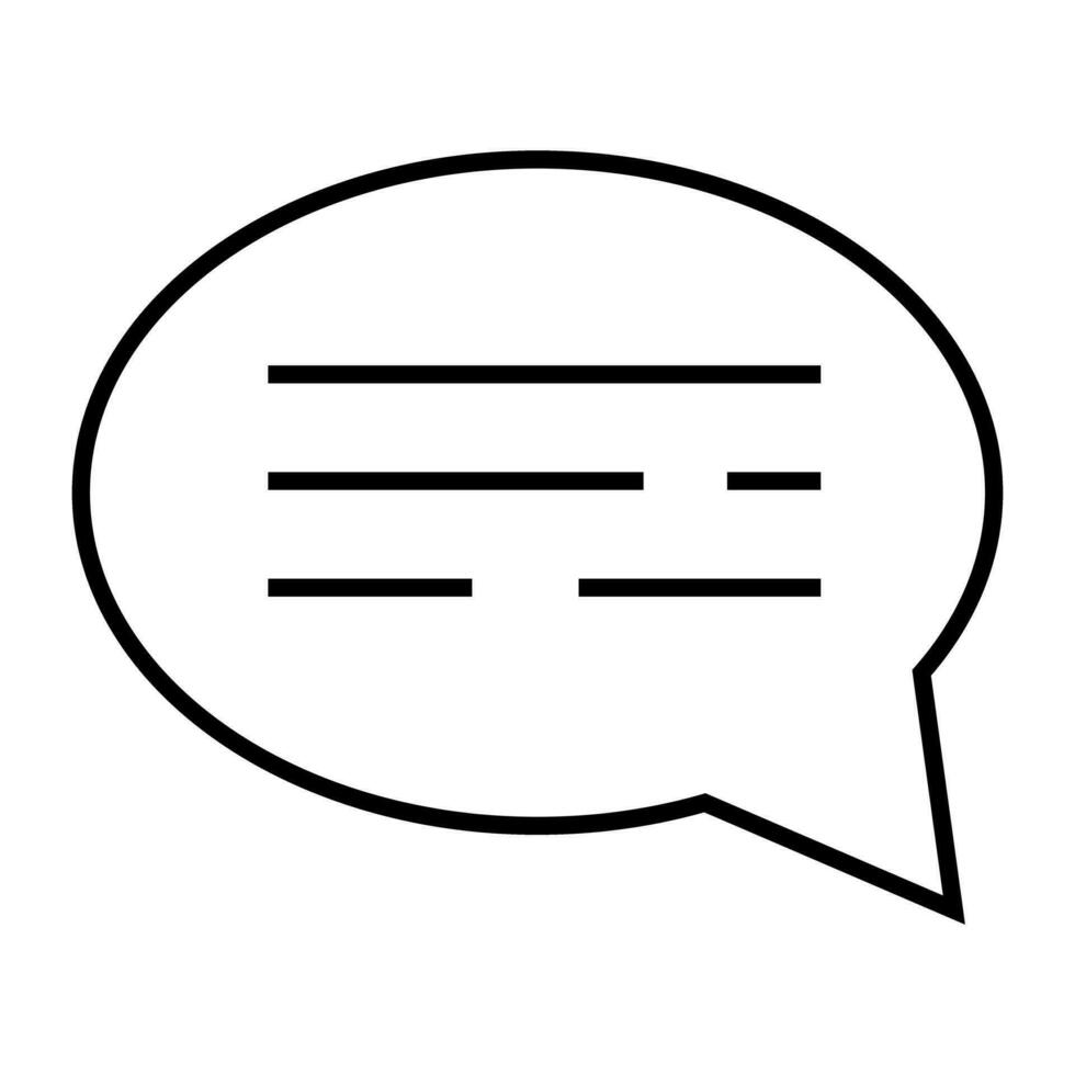 Speech bubble icon. Conversation icon. Vector. vector