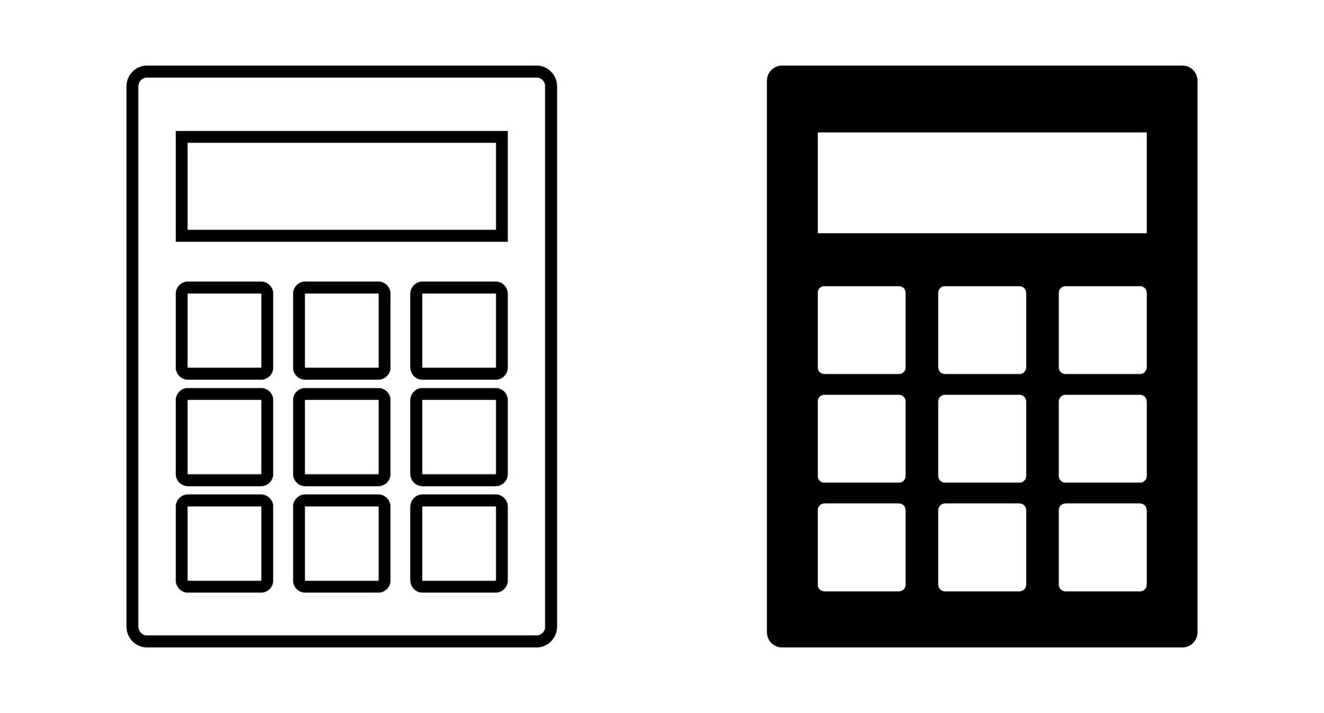 Calculator Icon Set Calculation Accounting Vector 26530521 Vector Calculator Icon Set Calculation Accounting Vector 26530521 Vector