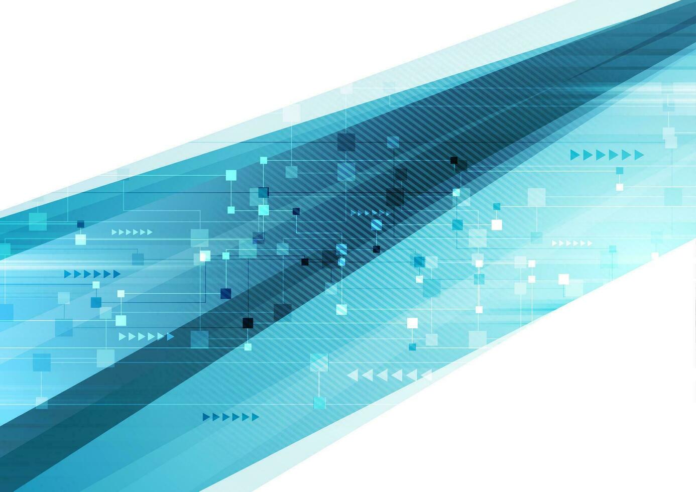Blue abstract technology futuristic vector art background