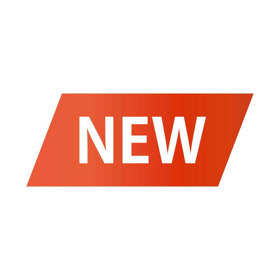 NEW label icon. New release or new product pop. Store advertising icon. Vector. vector