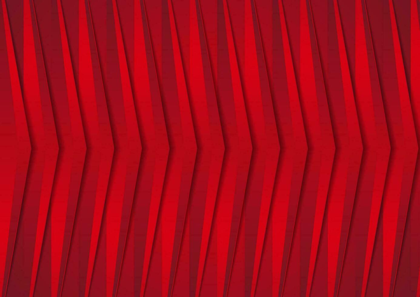Red abstract arrows tech corporate background vector