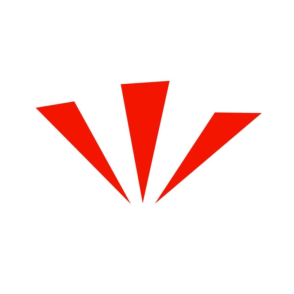 Emotion of emphasis or surprise. Impression of shock or pinch. Vector. vector