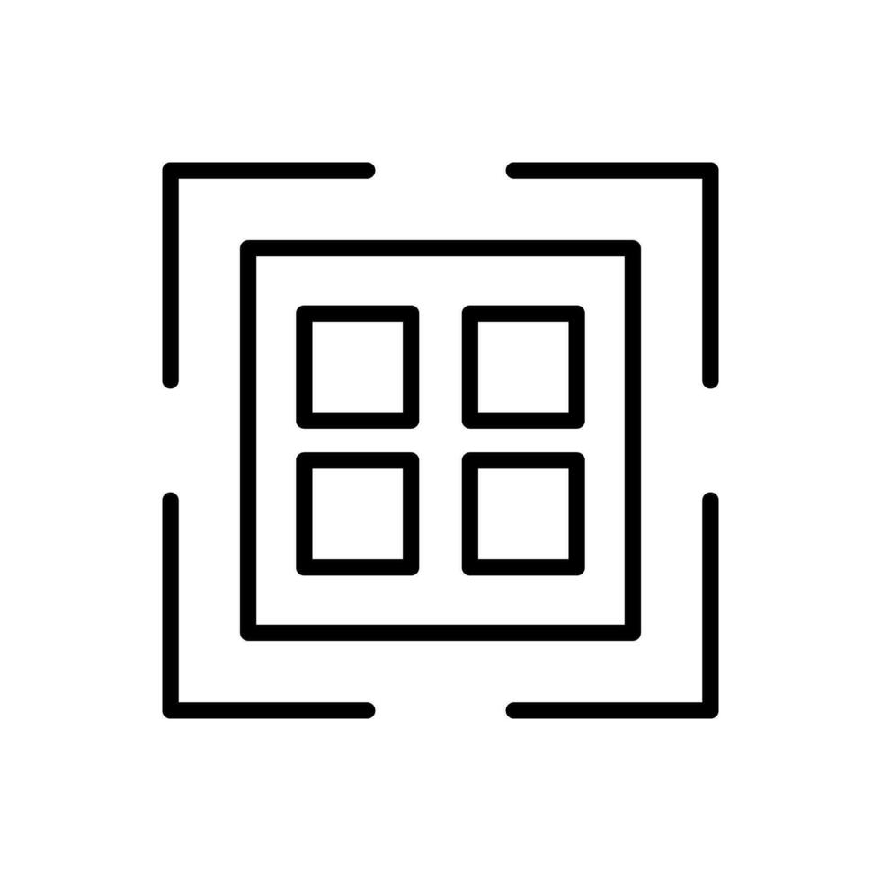 QR code scan Icon. QR code payment. Vector. vector