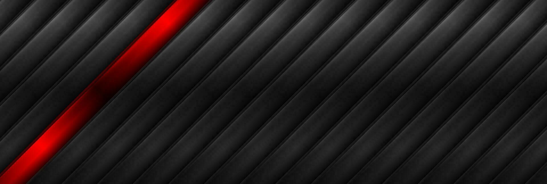 Abstract glossy contrast stripes technology background vector