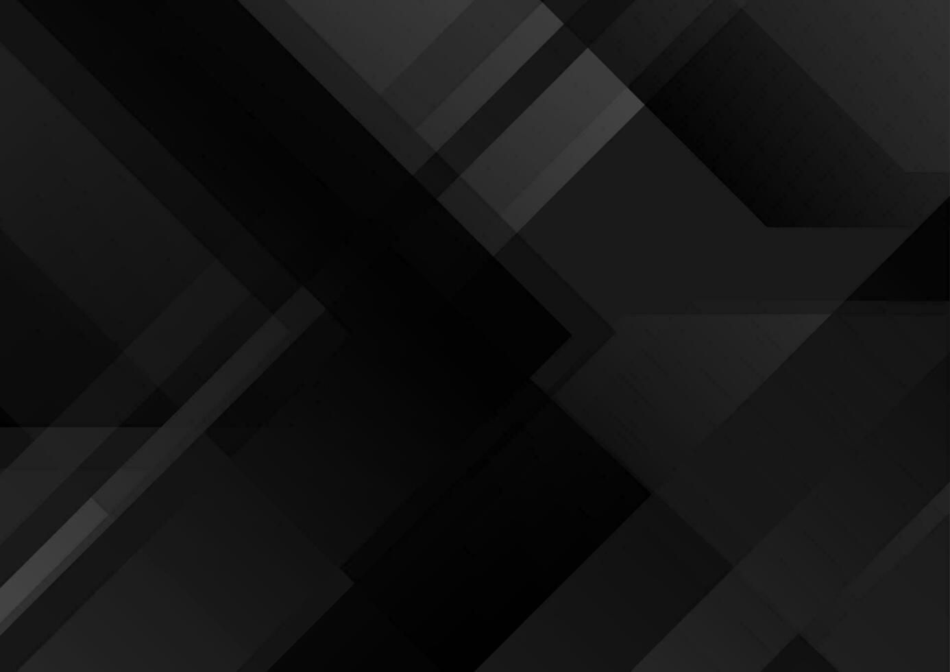 Abstract black tech geometric background vector