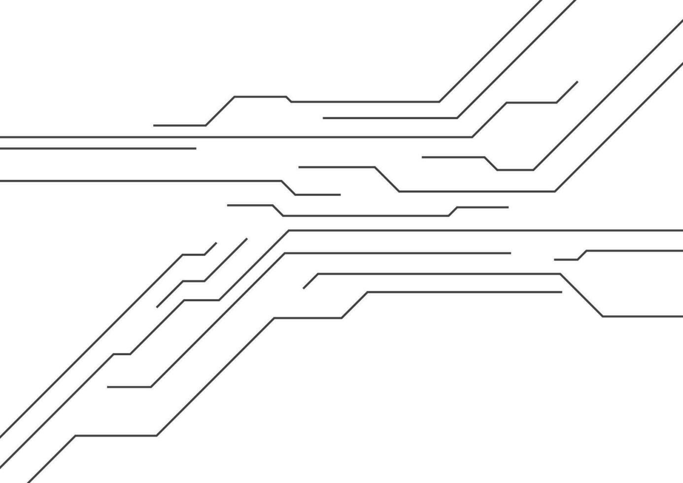 Tech circuit board background vector