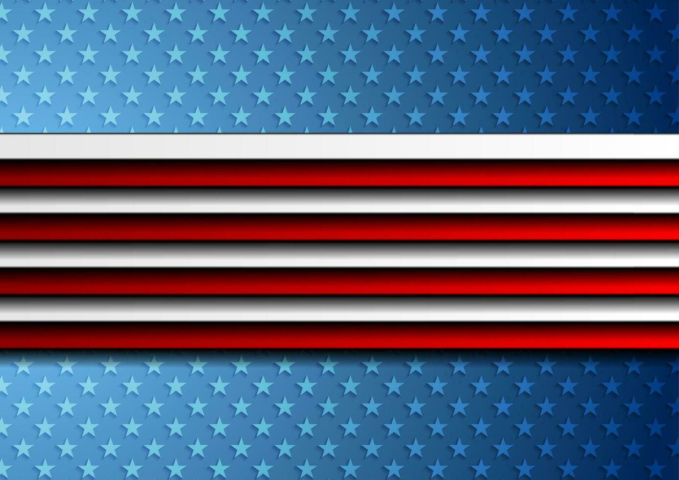 Corporate concept USA flag abstract background vector