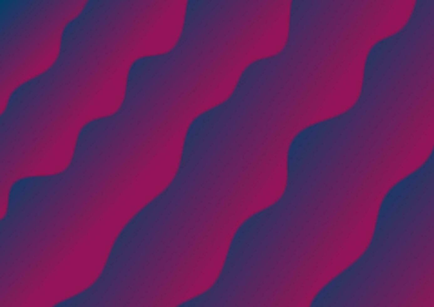 Abstract retro blue and purple wavy background vector