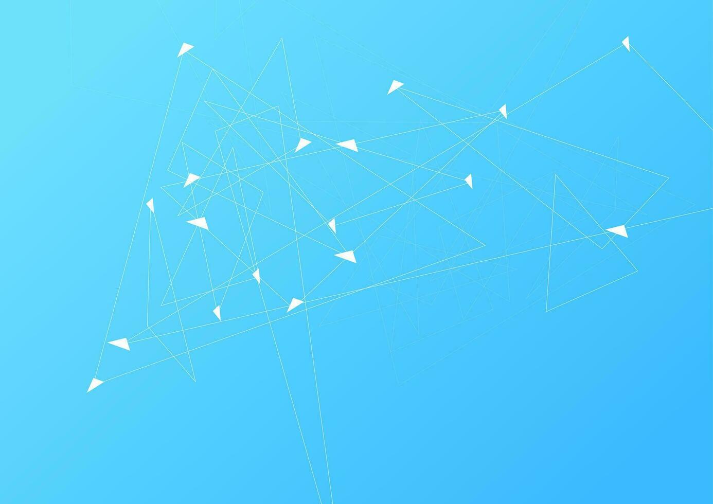 Hi-tech abstract low poly background vector