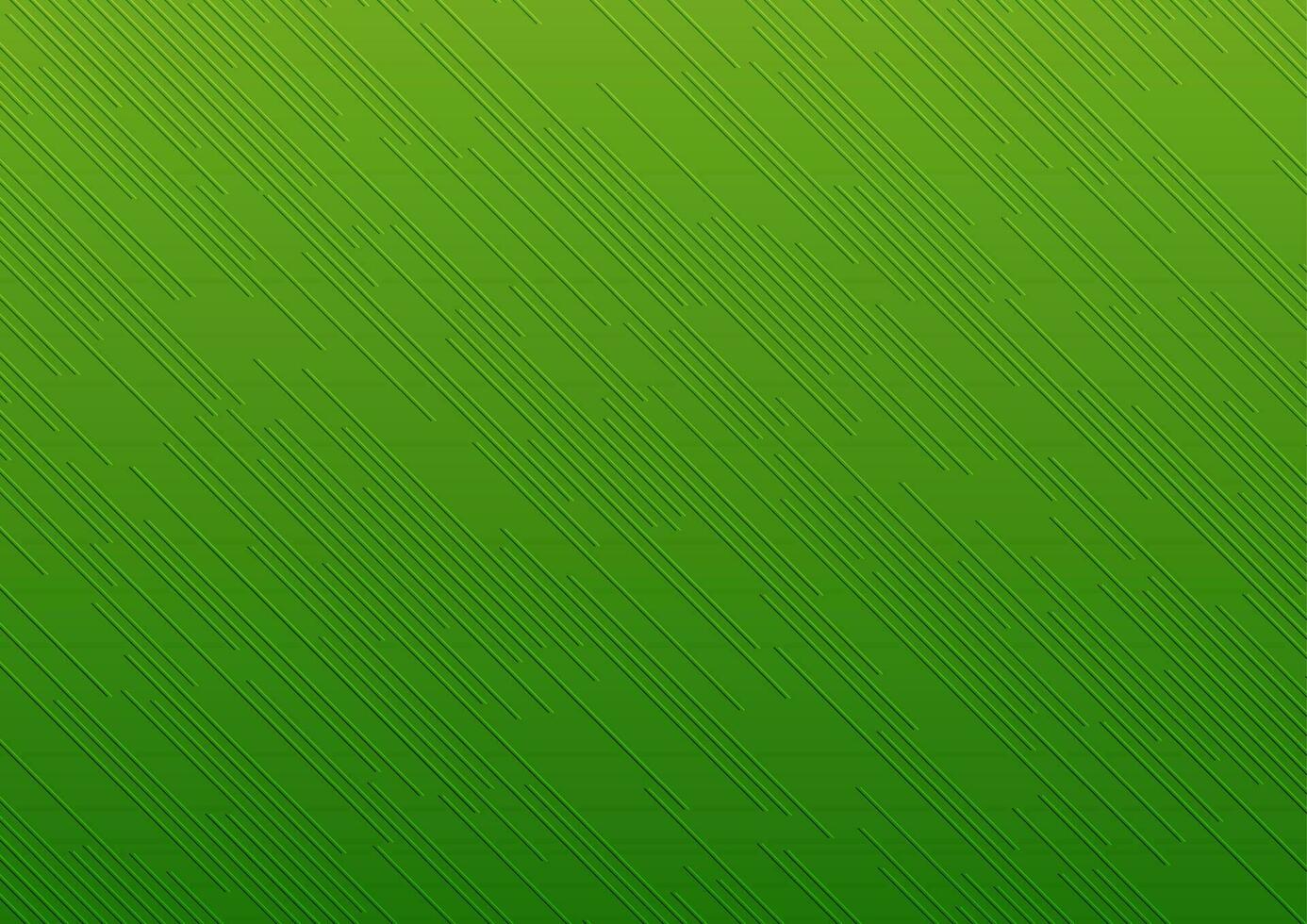Green abstract lines technology minimal vector background