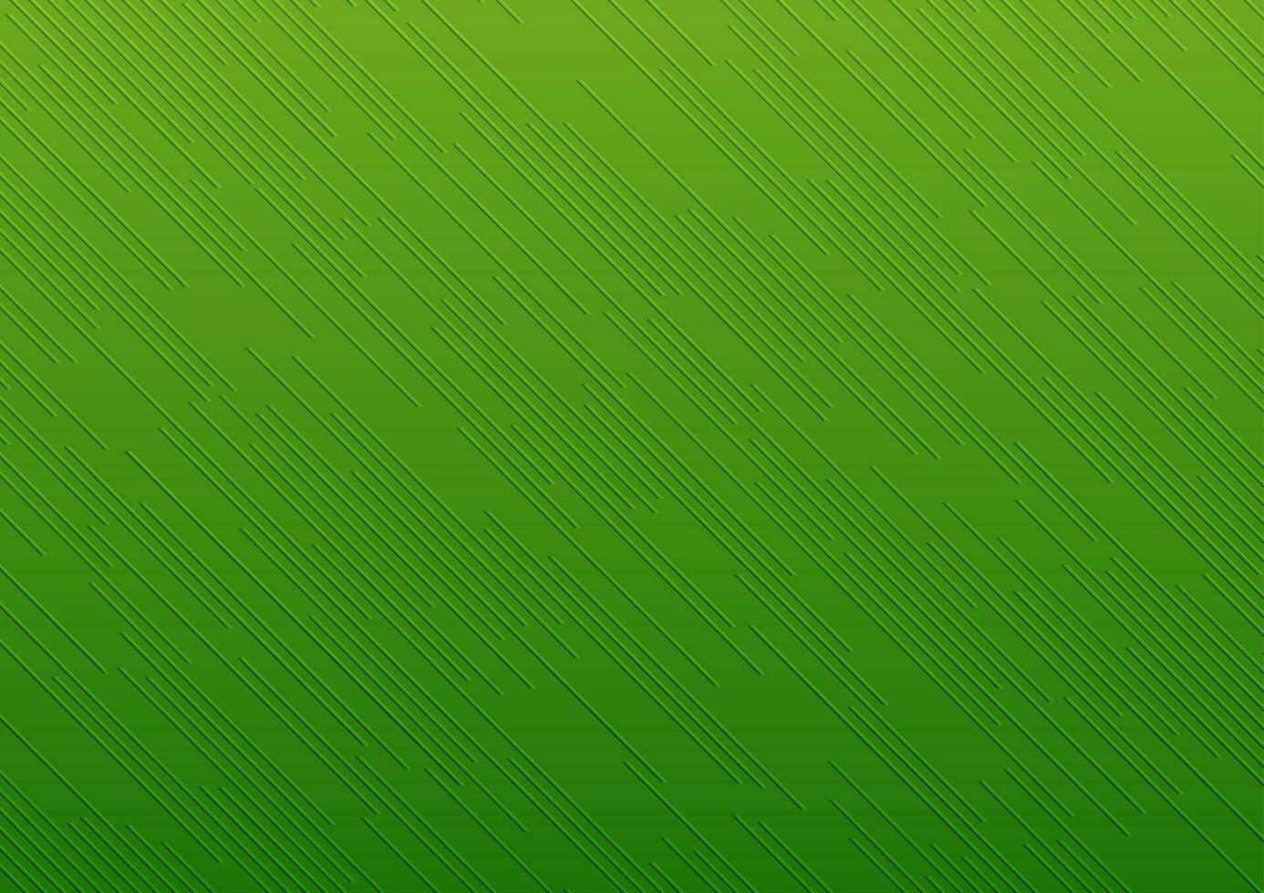 Green abstract lines technology minimal vector background