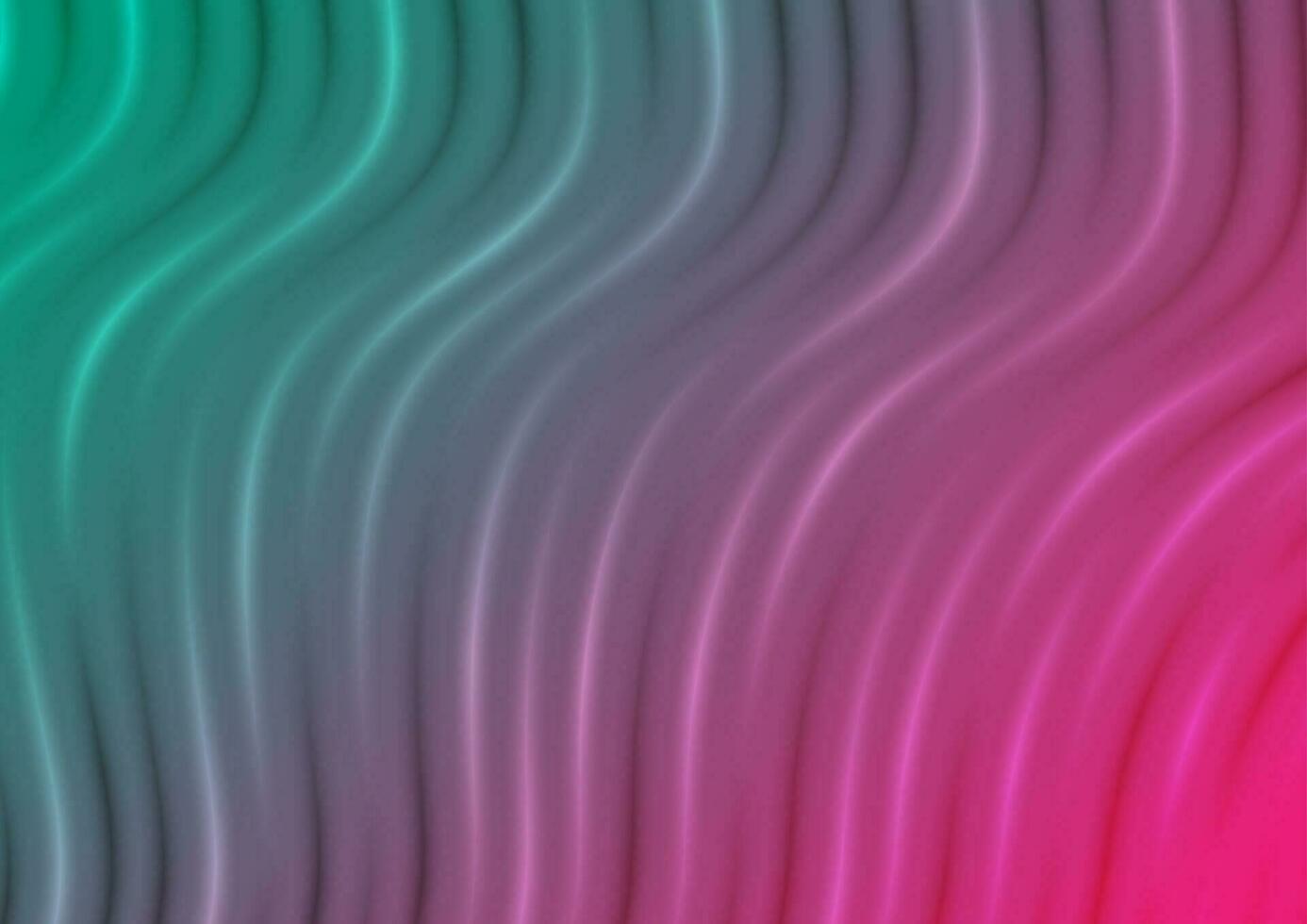 Bright liquid flowing waves abstract vector art background