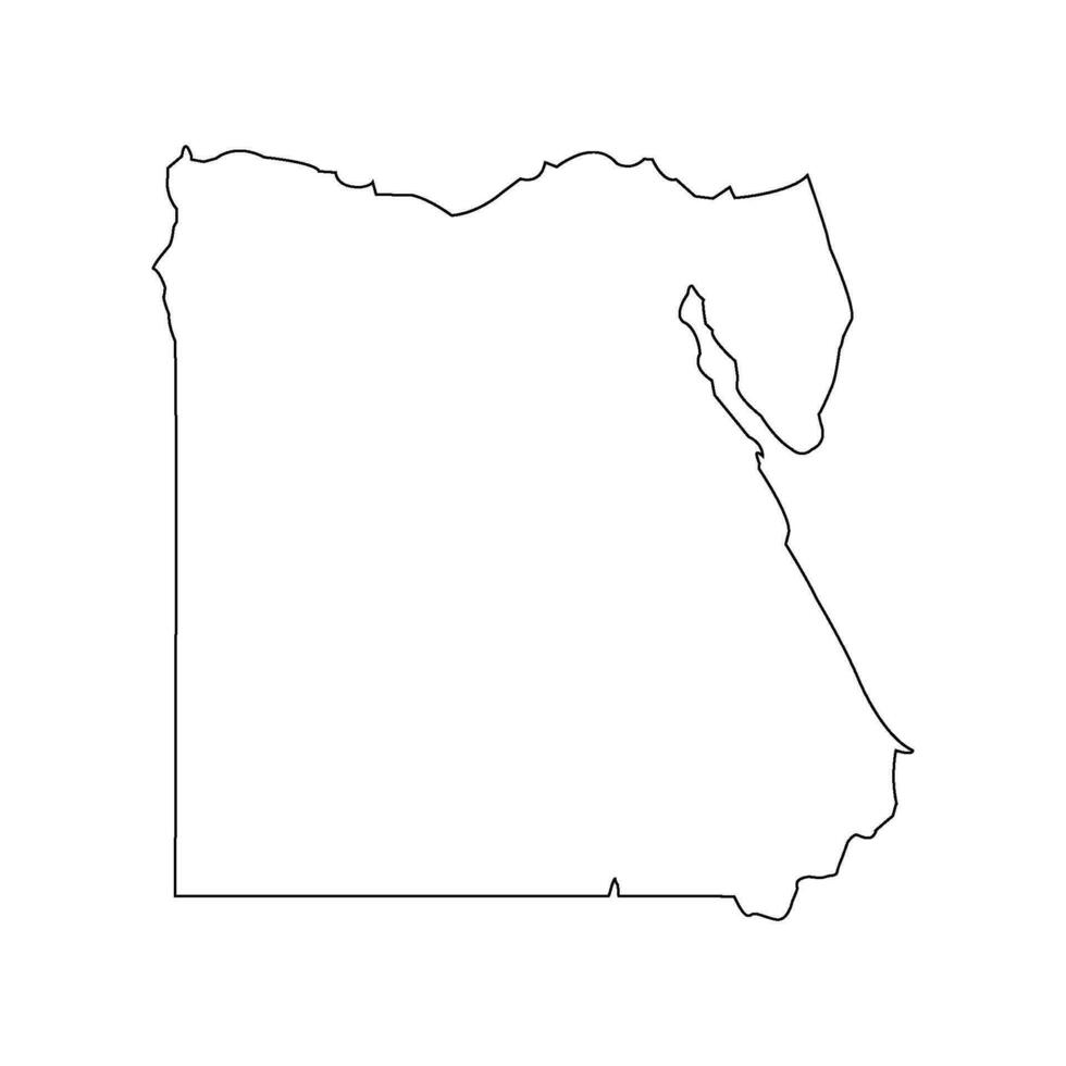 egypt map icon vector