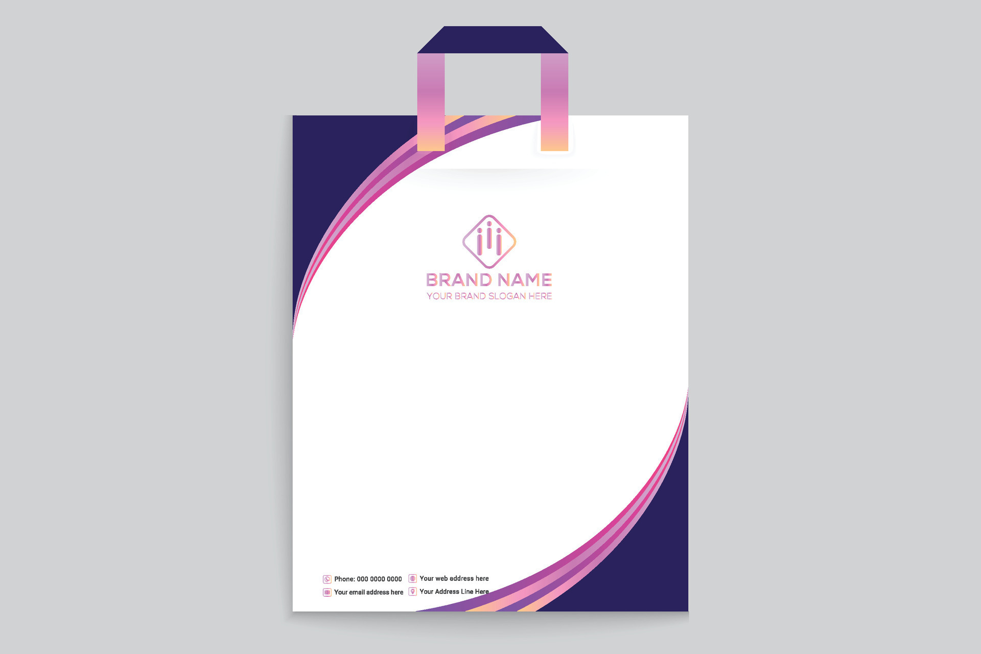 Corporate shopping bag template 26532061 Vector Art at Vecteezy Corporate shopping bag template 26532061 Vector Art at Vecteezy