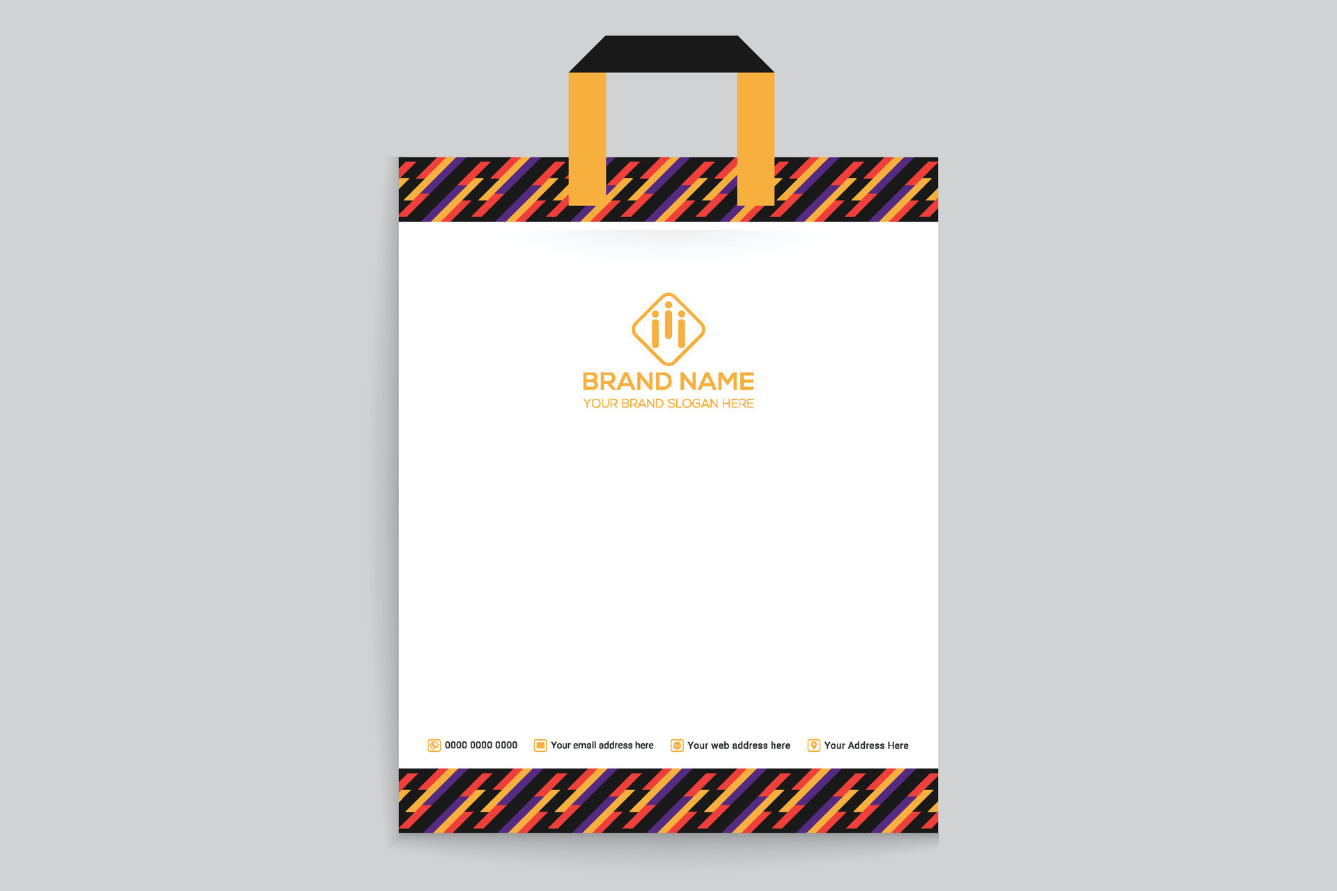 Corporate shopping bag template 26532442 Vector Art at Vecteezy Corporate shopping bag template 26532442 Vector Art at Vecteezy