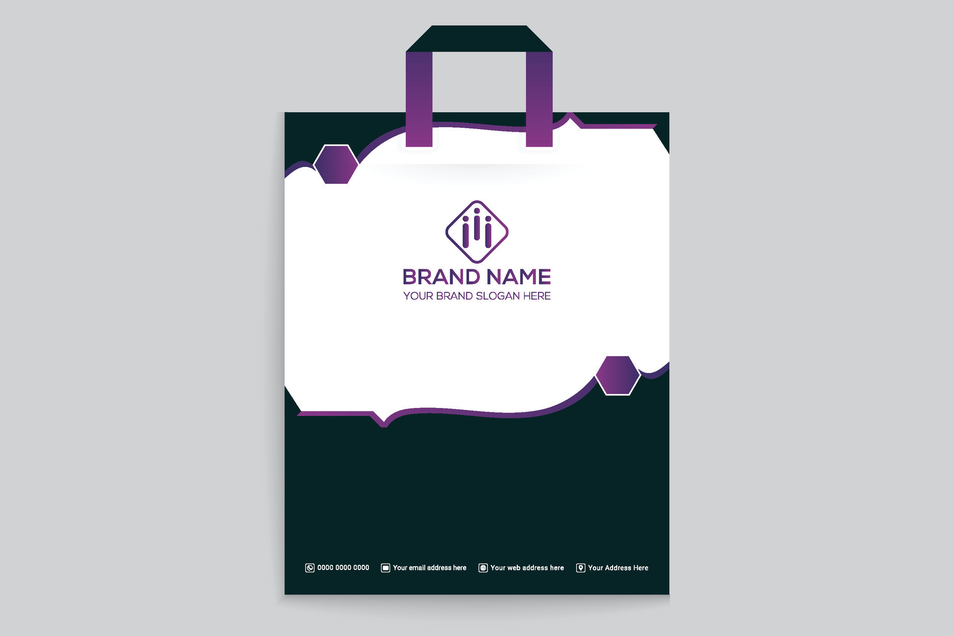 black color shopping bag design 26533187 Vector Art at Vecteezy