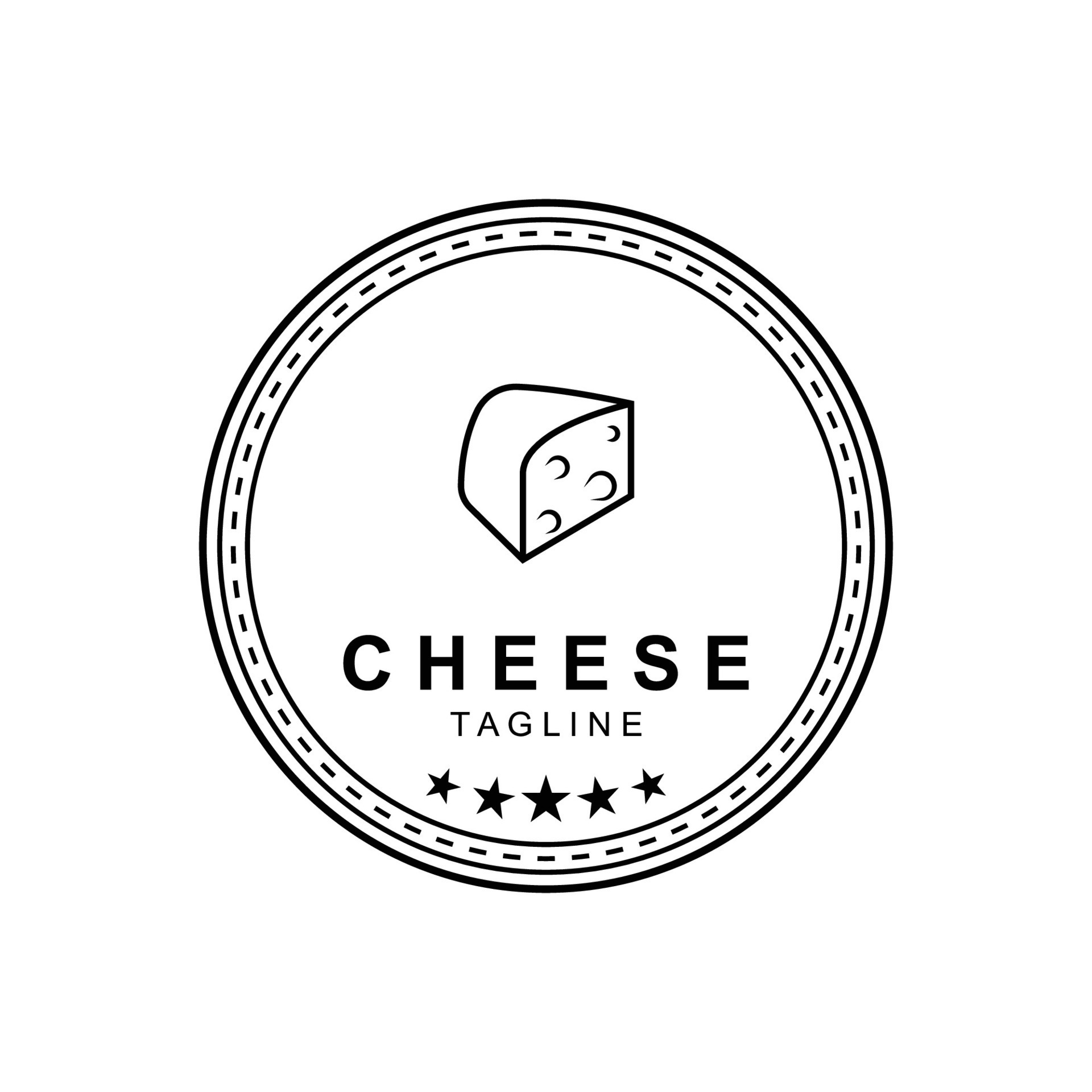 cheese logo vector template illustration design 26533573 Vector Art at