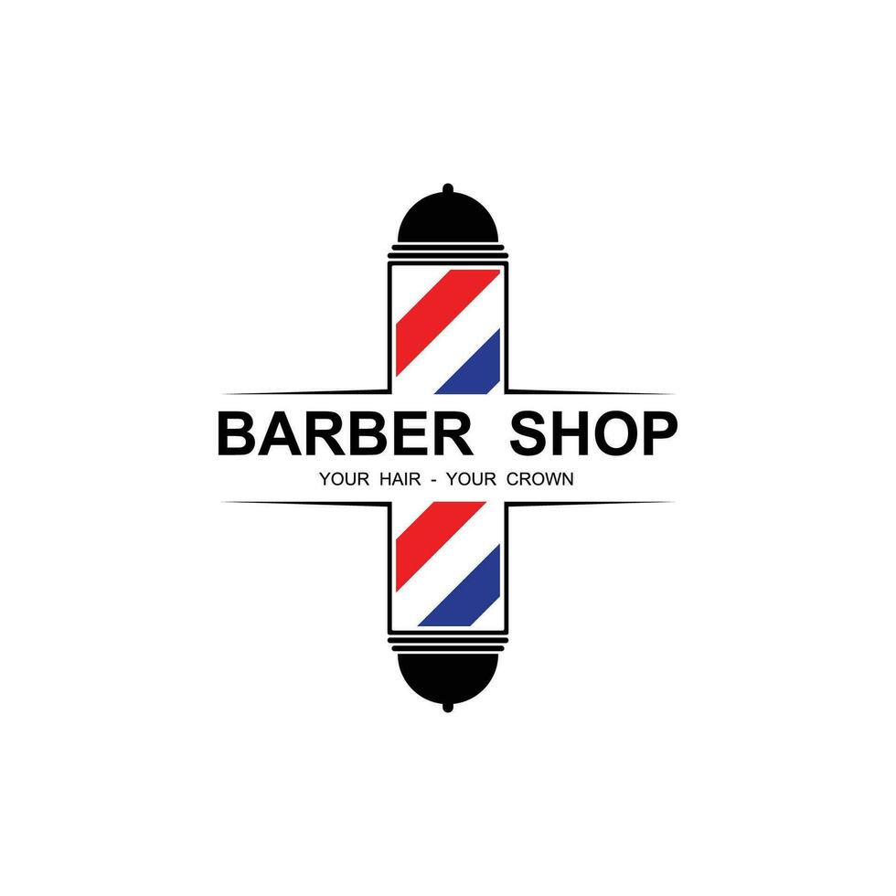 barbería logo icono vector