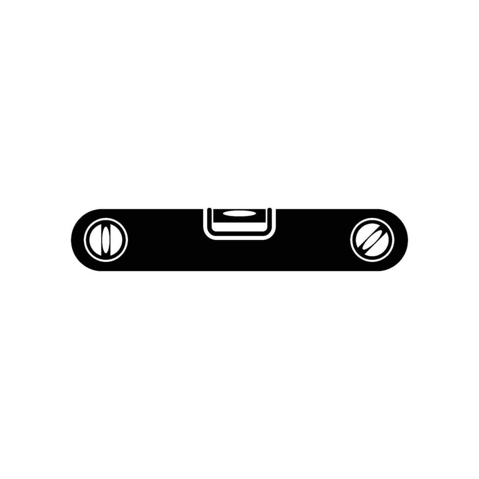 Construction level ruler icon vector