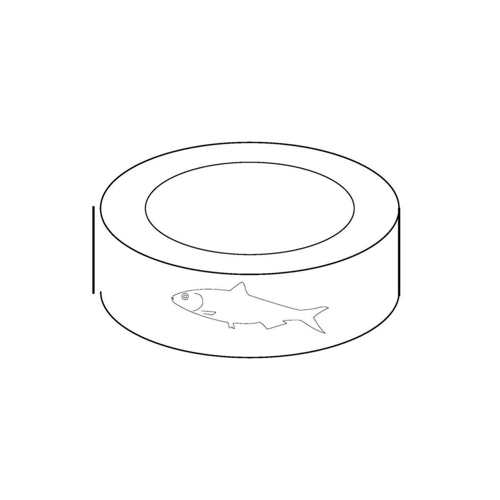 sardine icon vector