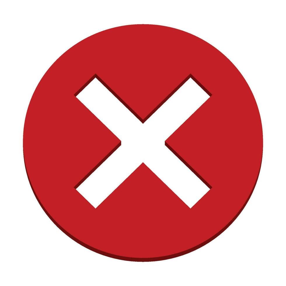 error icon vector
