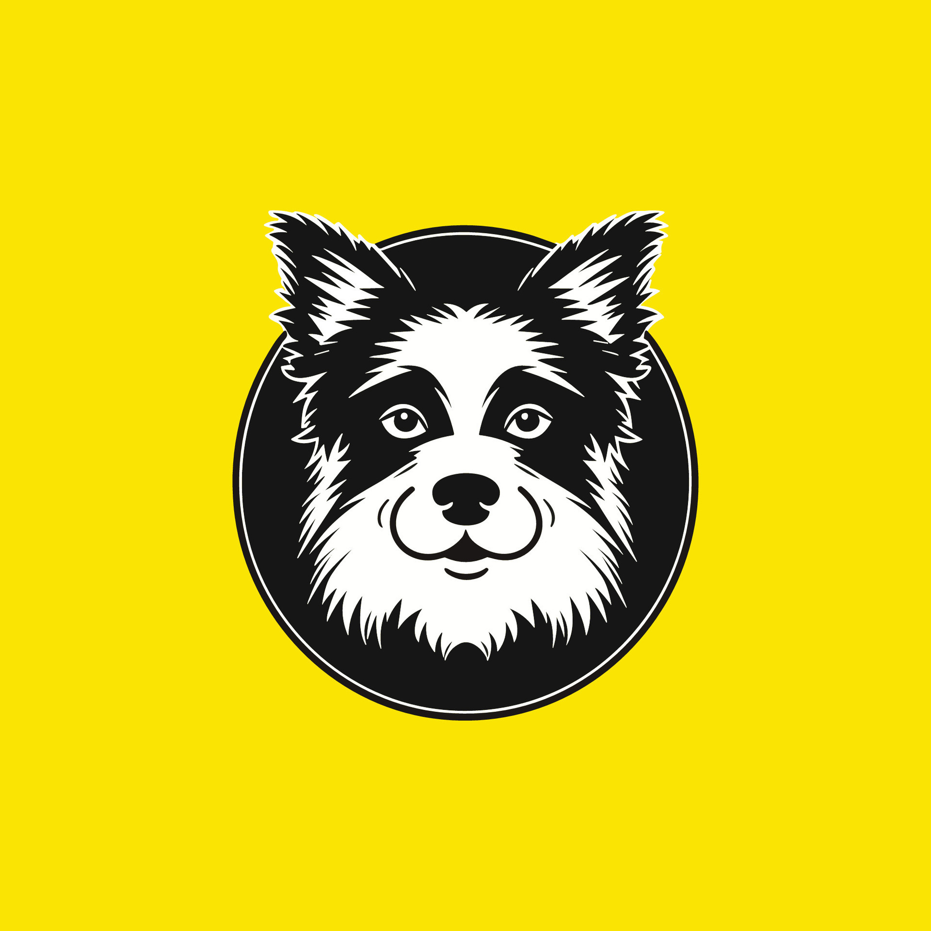 portrait-of-a-black-dog-in-circle-26534091-vector-art-at-vecteezy