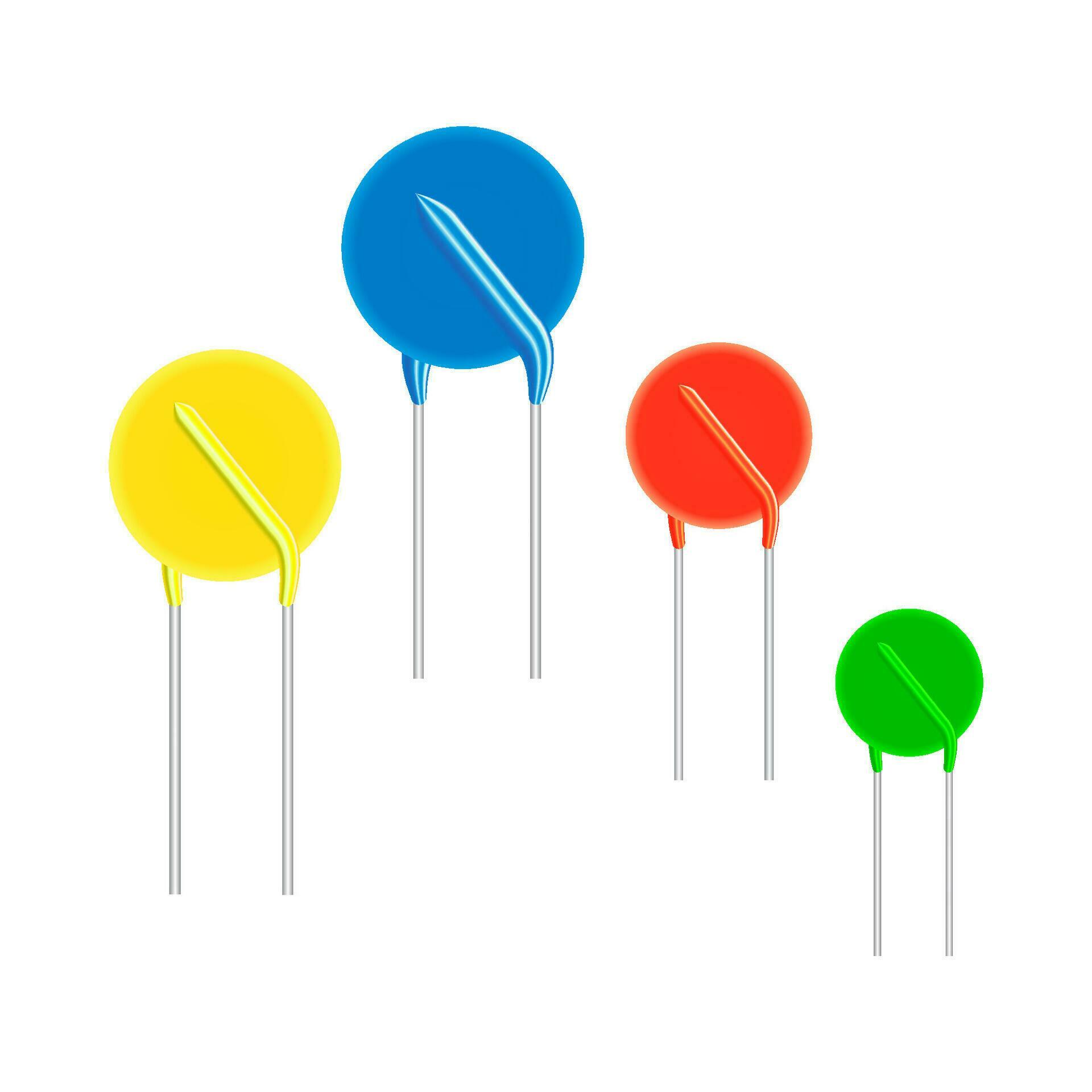 Varistor set, Electric Power Surge Protector, MOV. Metal Oxide Varistor