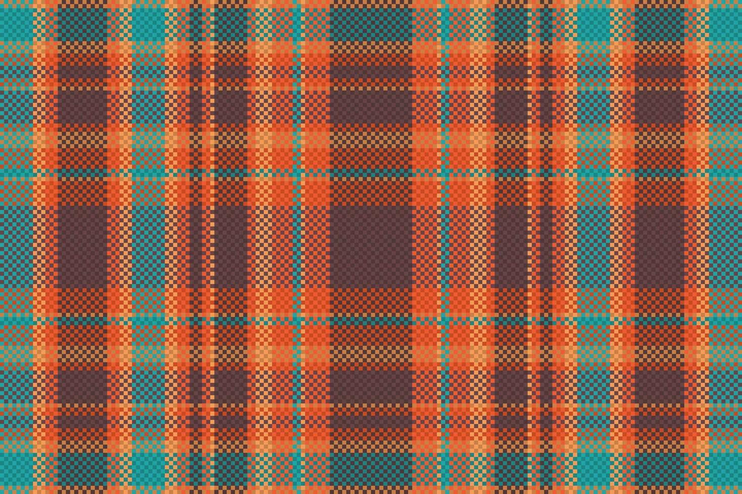 patrón de color vintage tartán o plaid. vector