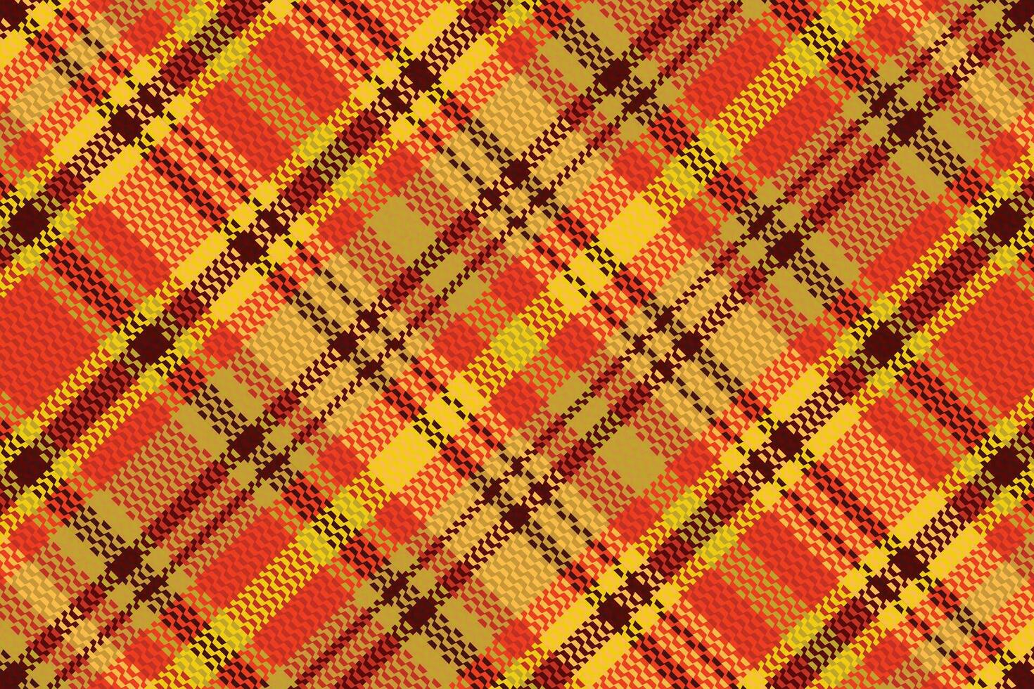 Tartan or plaid retro color pattern. vector