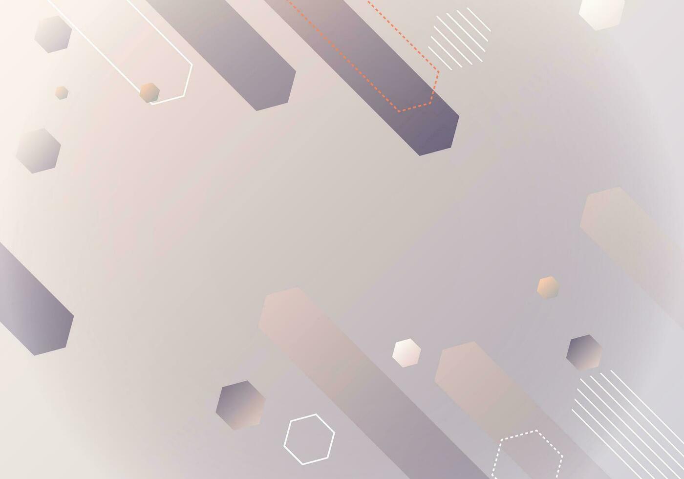 Gradient hexagonal background. Vector. vector