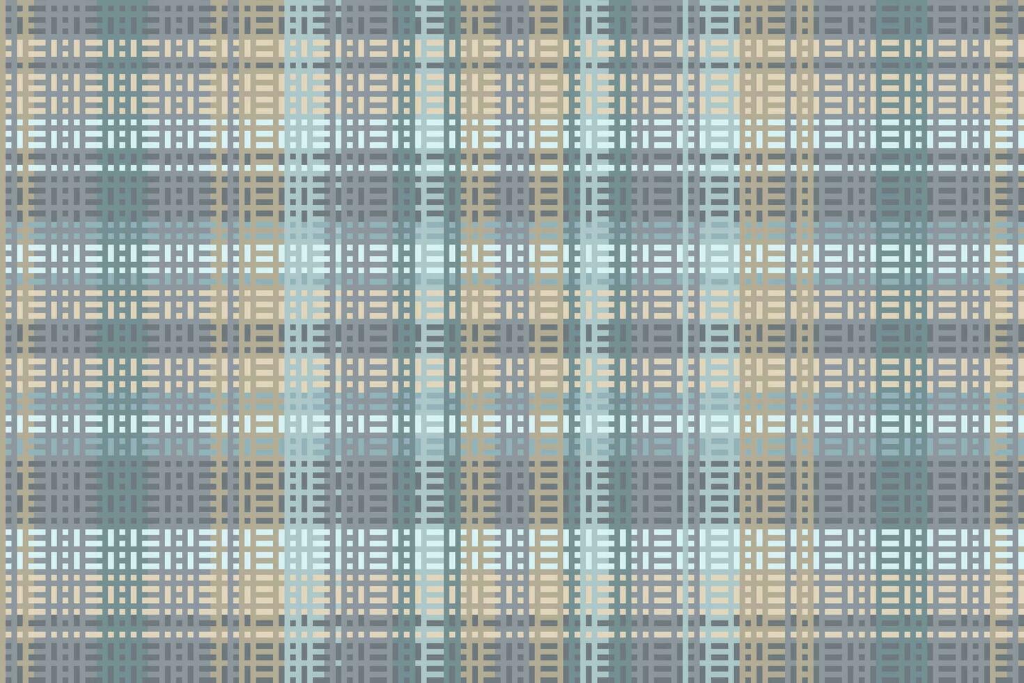 Tartan or plaid retro color pattern. vector