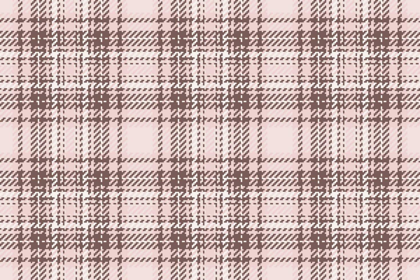 Check fabric plaid of seamless vector textile with a texture pattern background tartan.