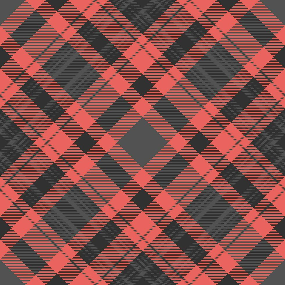 Tartan seamless vector of textile fabric check with a background plaid texture pattern.