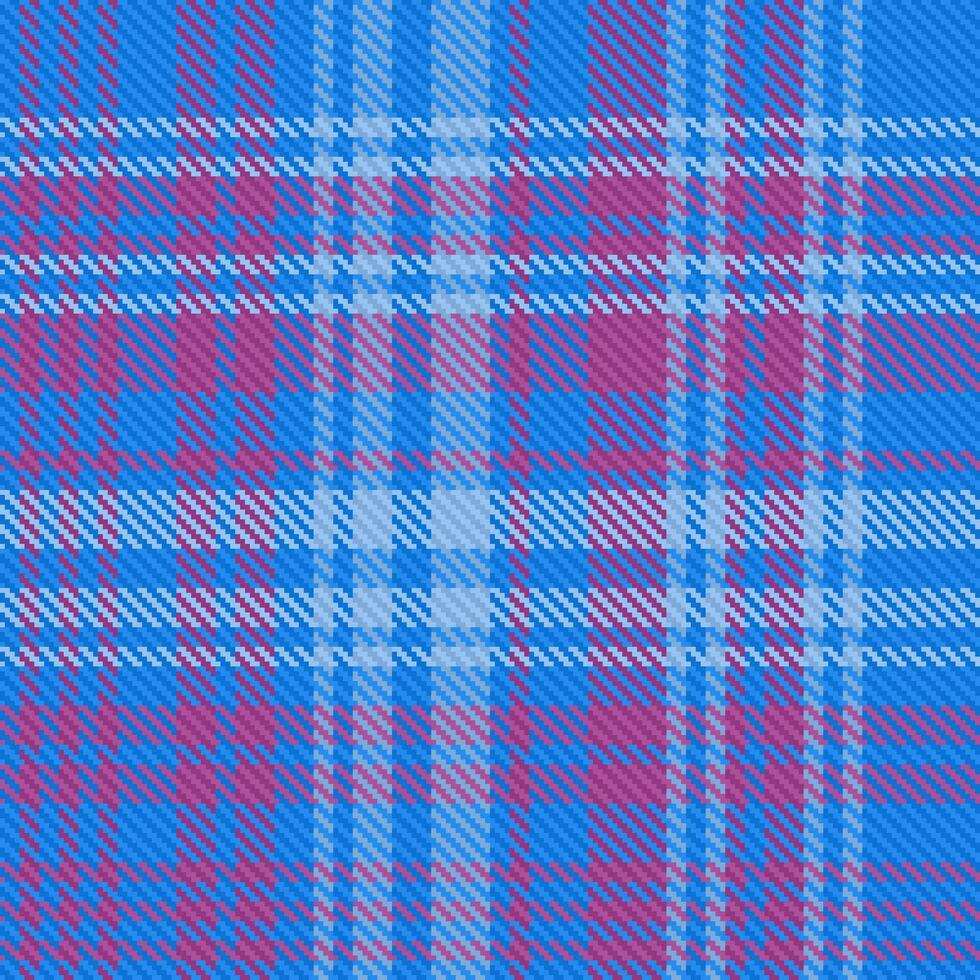 Fabric texture seamless of vector check plaid with a pattern background textile tartan.