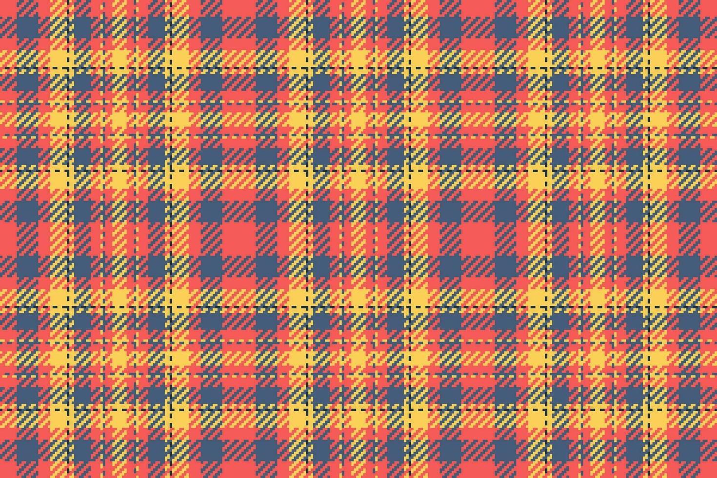 Tartan seamless plaid of vector pattern background with a texture check fabric textile.