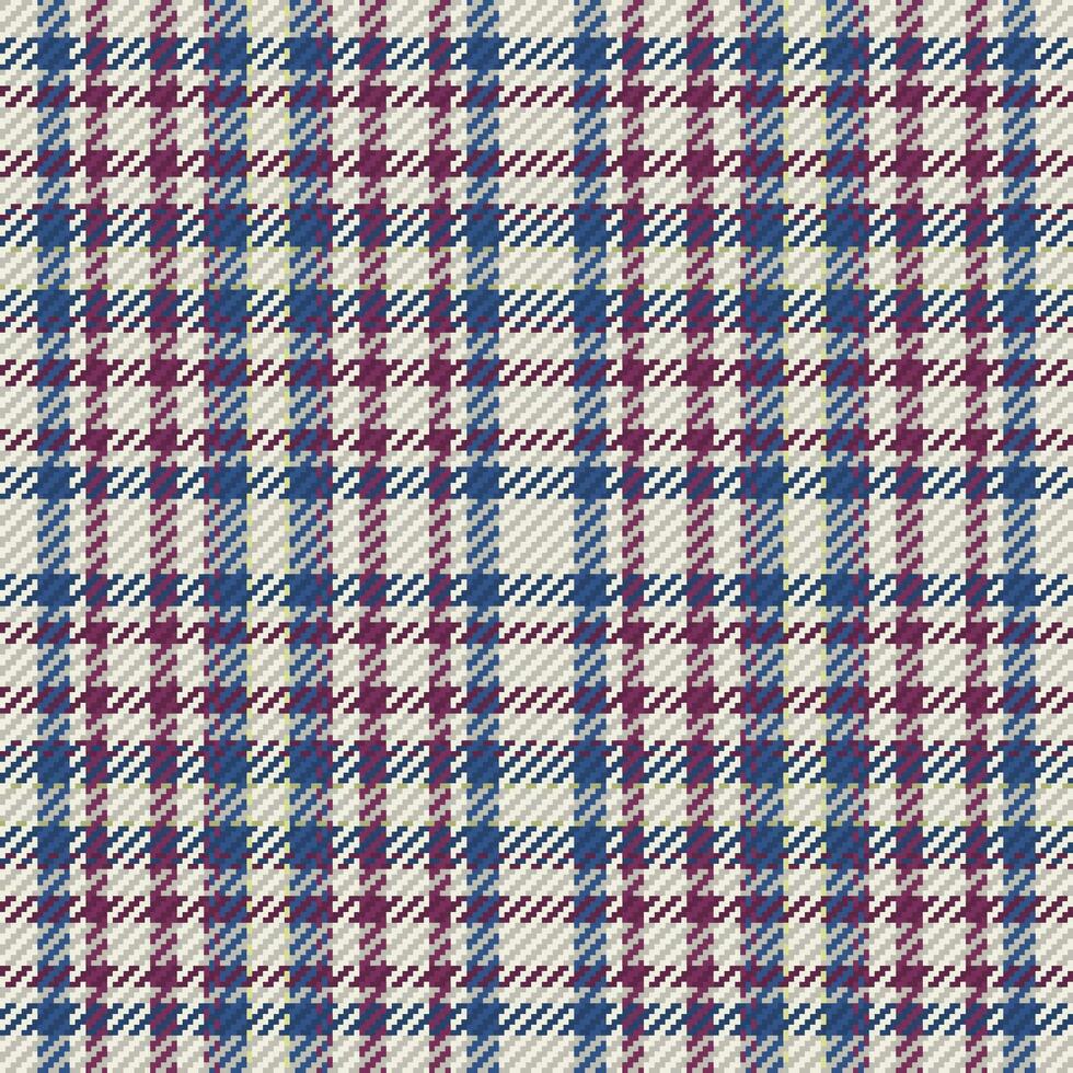 Plaid pattern seamless tartan check plaid for skirt, tablecloth, blanket, duvet cover, or other modern textile vector