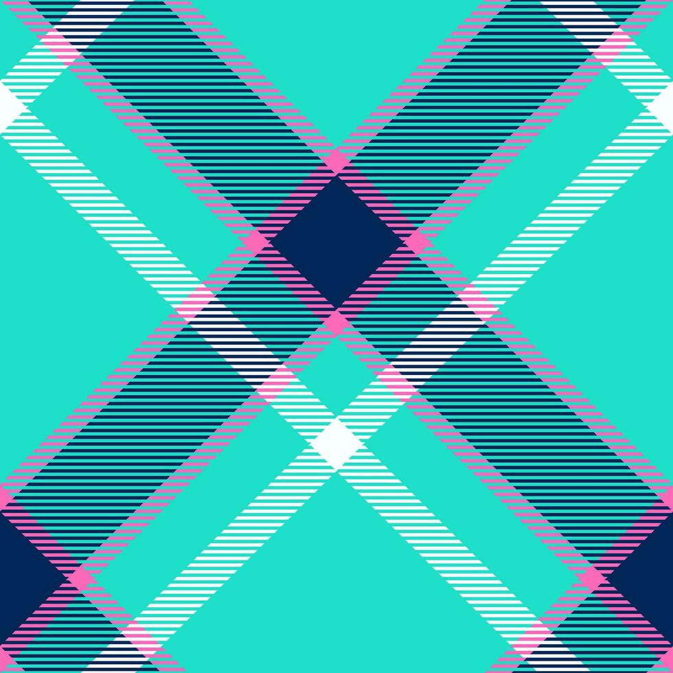 Plaid pattern vector. Check fabric texture. Seamless textile design for clothes, paper print. vector