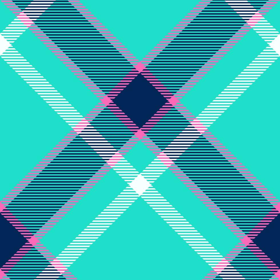 Plaid pattern vector. Check fabric texture. Seamless textile design for clothes, paper print. vector