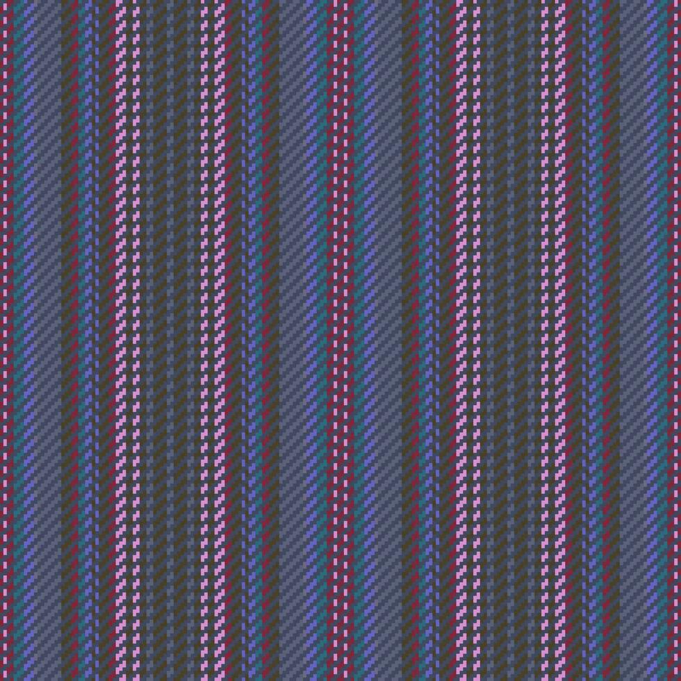 Lines vector fabric of seamless vertical texture with a stripe pattern background textile.