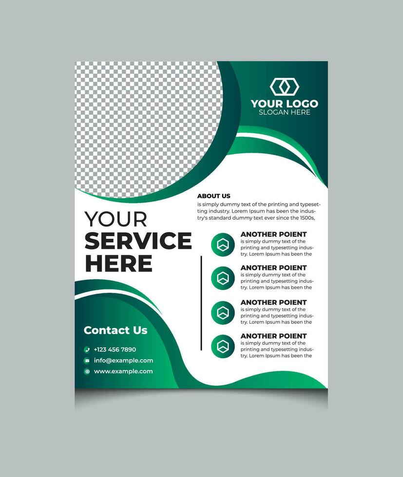 Modern creative minimalist corporate business company flyer design vactor template, Flyer Design Sale Create Eye-Catching Flyers Today, Exclusive Flyer Design sale vector