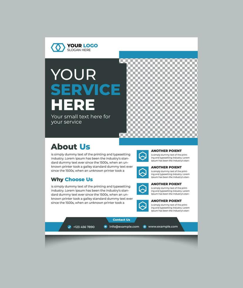 Modern creative minimalist corporate business company flyer design vactor template, Flyer Design Sale Create Eye-Catching Flyers Today, Exclusive Flyer Design sale vector